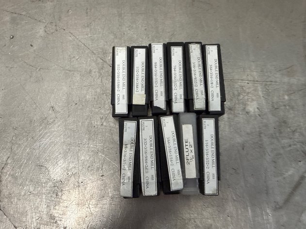 Image for 2 Slute Double Ended End mill Set