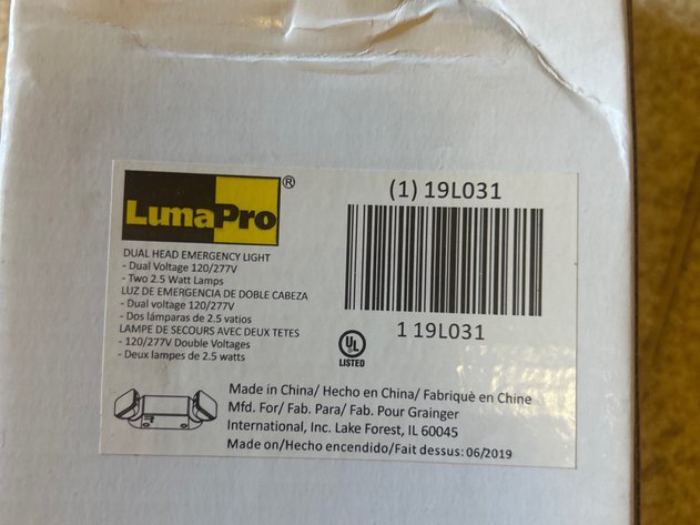 Image for Emergency Light