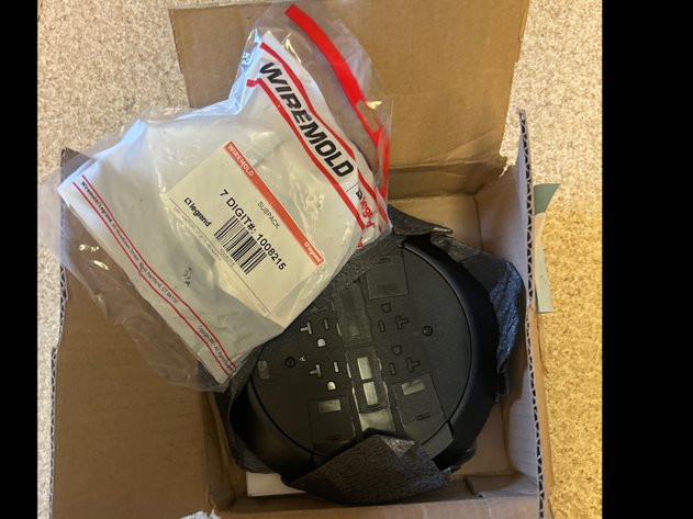 Image for In Floor Electrical Outlet Cover