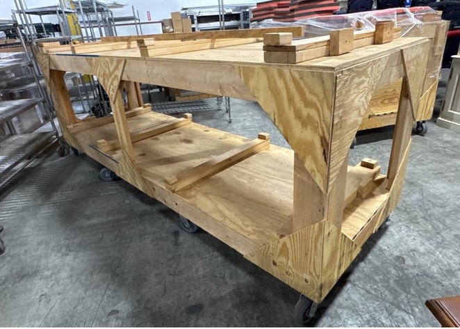 Image for Large Wood Cart