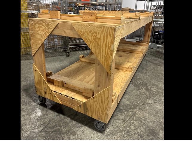 Image for Large Wood Cart