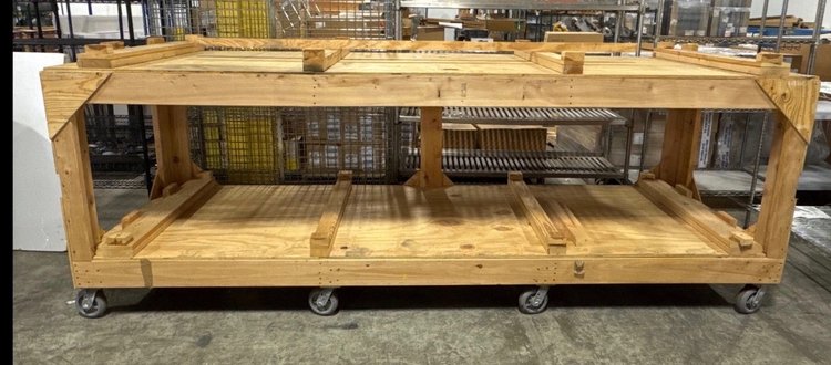 Image for Large Wood Cart