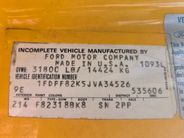 Image for 1988 Ford F800 Truck Aviation Fuel Tanker