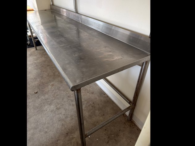 Image for Stainless Work Table w/ (2) Stainless Overshelves