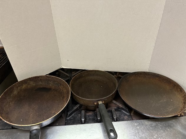 Image for (12) Pans Assorted Sized