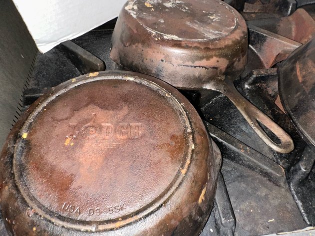 Image for (3) Cast Iron Pans