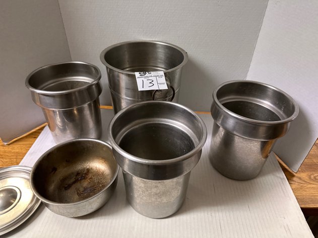 Image for Ice Bucket w/ (3) Stainless Insets