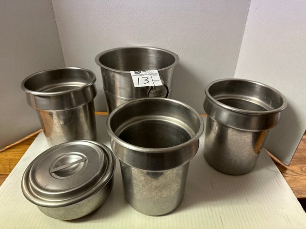 Image for Ice Bucket w/ (3) Stainless Insets