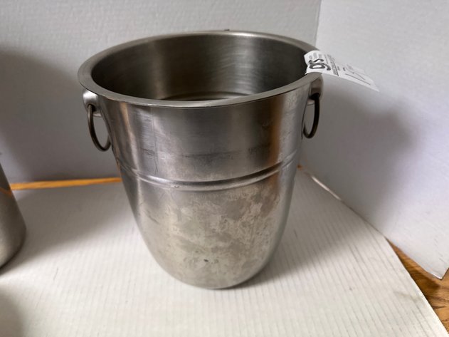 Image for Ice Bucket w/ (3) Stainless Insets