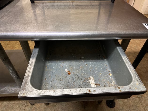 Image for Stainless Top Work Table w/ Galvanized Legs and Undershelf