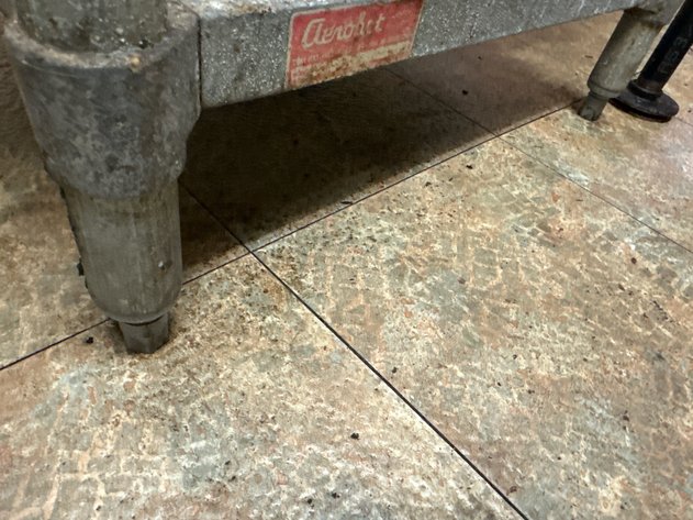 Image for Stainless Top Work Table w/ Galvanized Legs and Undershelf