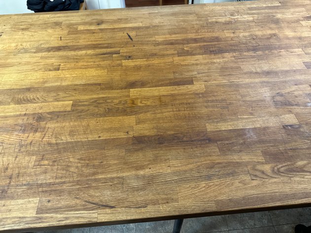 Image for Wood Top Bakery Table