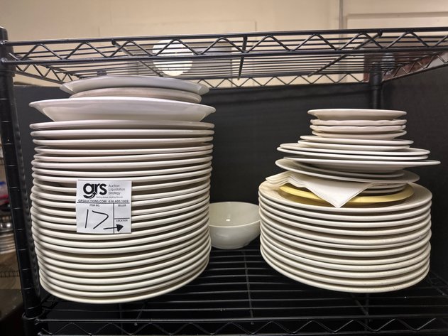 Image for (36) Dinner Plates w/ (18) Assorted Plates