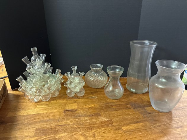 Image for Glass Vases Assorted