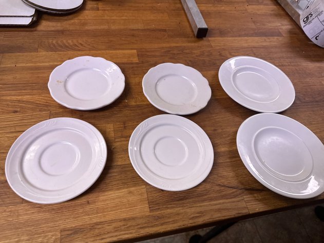 Image for (36) Dinner Plates w/ (18) Assorted Plates