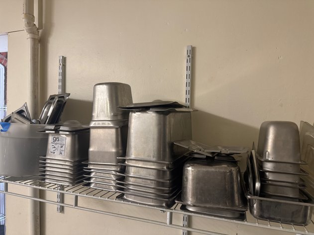 Image for Stainless Food Containers w/ Small Assortment Lids