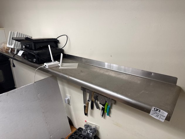 Image for Stainless Wall Shelf