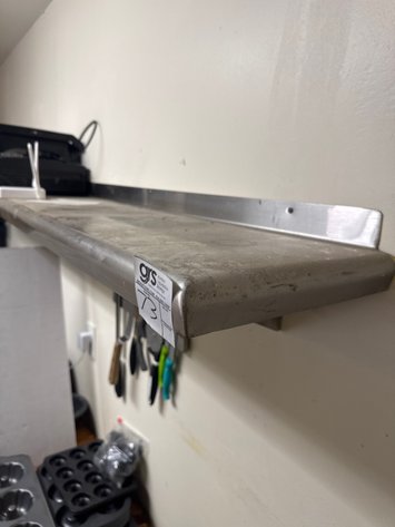 Image for Stainless Wall Shelf