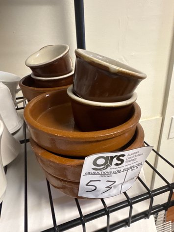 Image for (6) Large Ramekins & (5) Small Ramekins