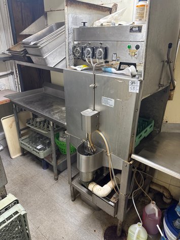 Image for CNA Dishwasher w/ Clean Dishtable & Dish Racks