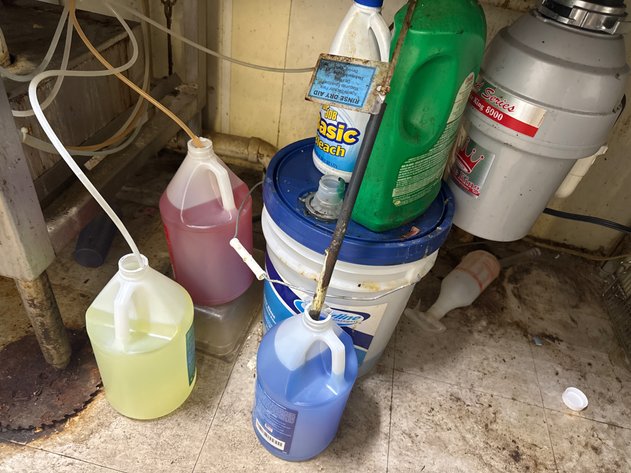 Image for CNA Dishwasher w/ Clean Dishtable & Dish Racks