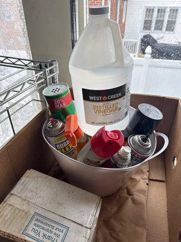 Image for Cleaning Chemicals & (1) Jug of Distilled Vinegar