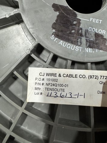 Image for High Performance 100 Base-T Ethernet Quadrax High Speed Data Cable