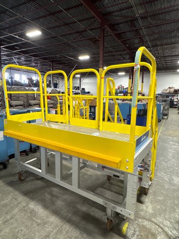 Image for Mobile Work Platform And Rolling Stairs