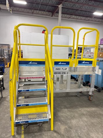 Image for Mobile Work Platform And Rolling Stairs