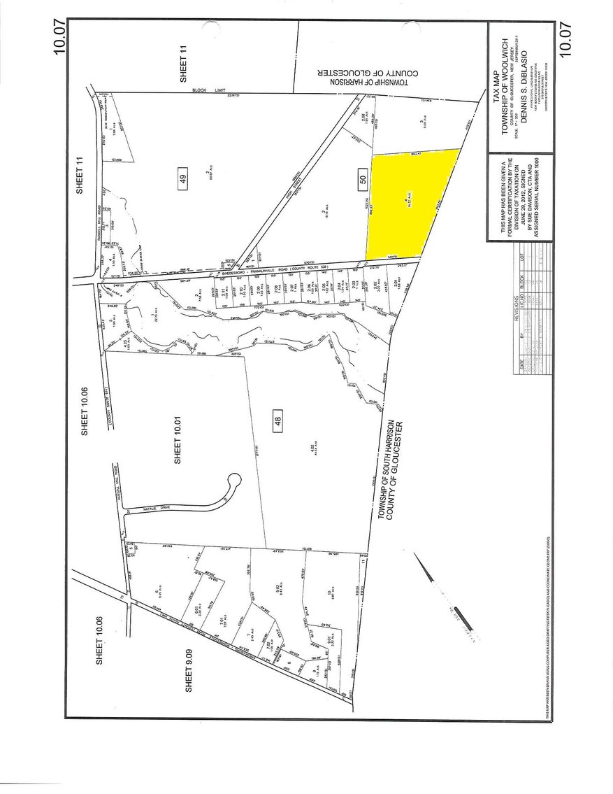 Image for 14.32 +/- Acres Available in 5A Zoning District in Woolwich Township