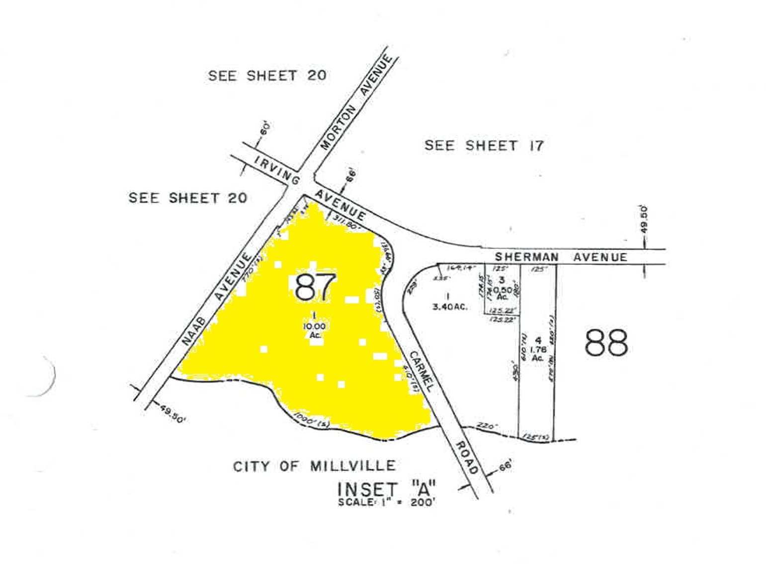 Image for 47.71 +/- Acres Available in Millville & Deerfield Township