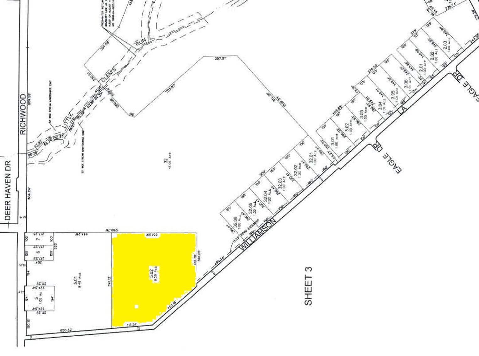 Image for Prime 9.59 +/- acre farm lot with about 765 +/- feet of road frontage on Williamson Lane in Harrison Township