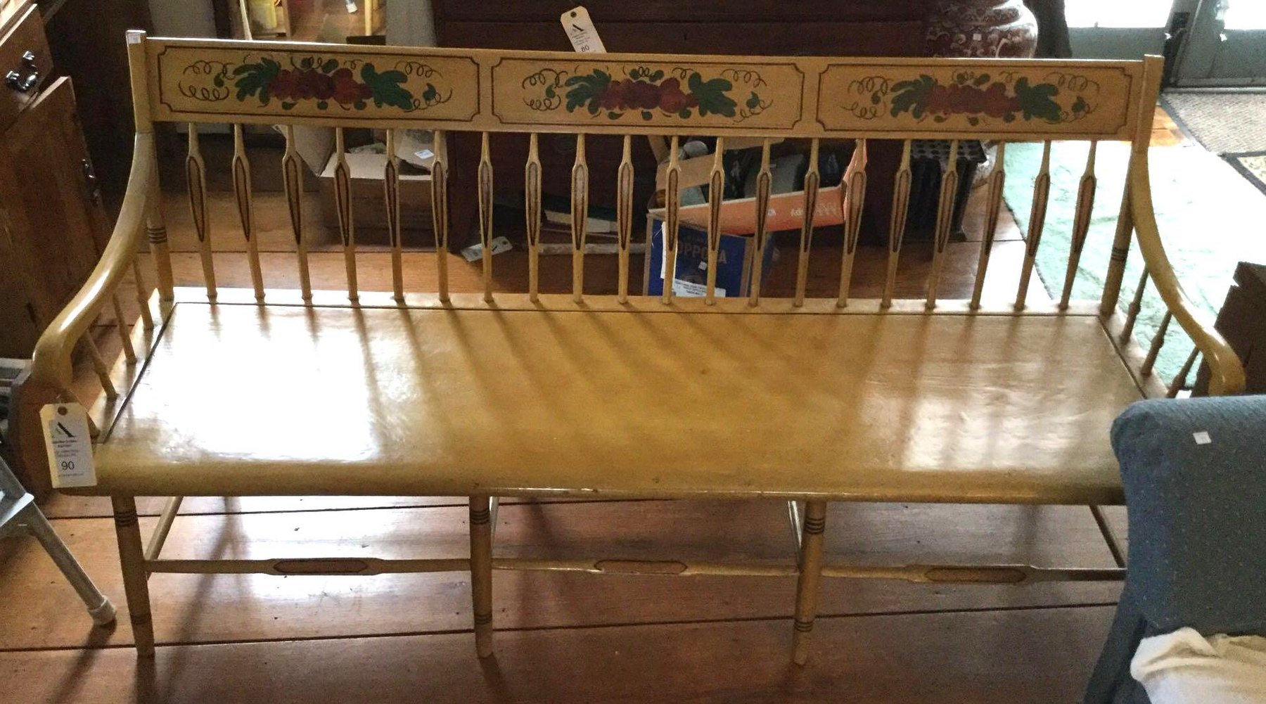 Image for Alderfer Online - Ottsville, PA Part 1: 3-14-19 | Features Hepplewhite Slant Front Desk, Skeleton Clock, Coverlets, Mechanical Banks, Primitives, Wrought Iron & More!