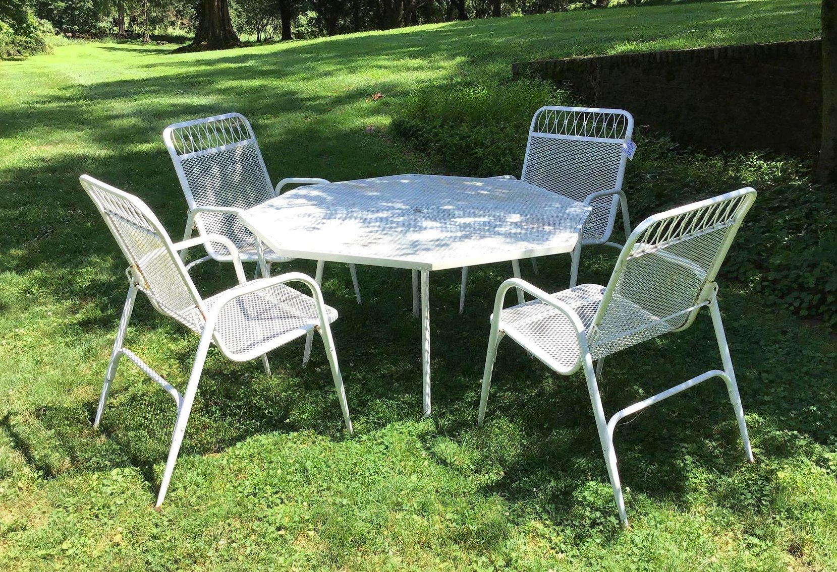 Image for Alderfer Online - Doylestown, PA: 8-6-19 | Featuring Bailey Banks & Biddle Tall Case Clock, Chippendale Style Dining Chairs, Signed Sculptures, Decorative Accessories, Artwork, Outdoor Furniture, Weber Grill & More