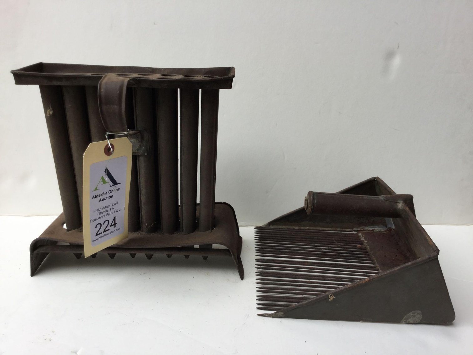 Image for Alderfer Online - Ottsville, PA Farm Equipment Auction Part 2: 9-17-19 | Featuring Antique Wheel Horse Tractor, Barn Boards, Antique Infant Scale, Primitive Plow, Primitive Tools & More!