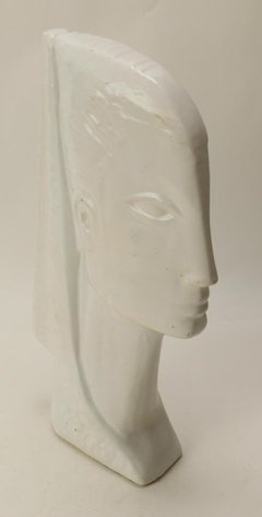 Image for Glazed Pottery Bust of a Woman