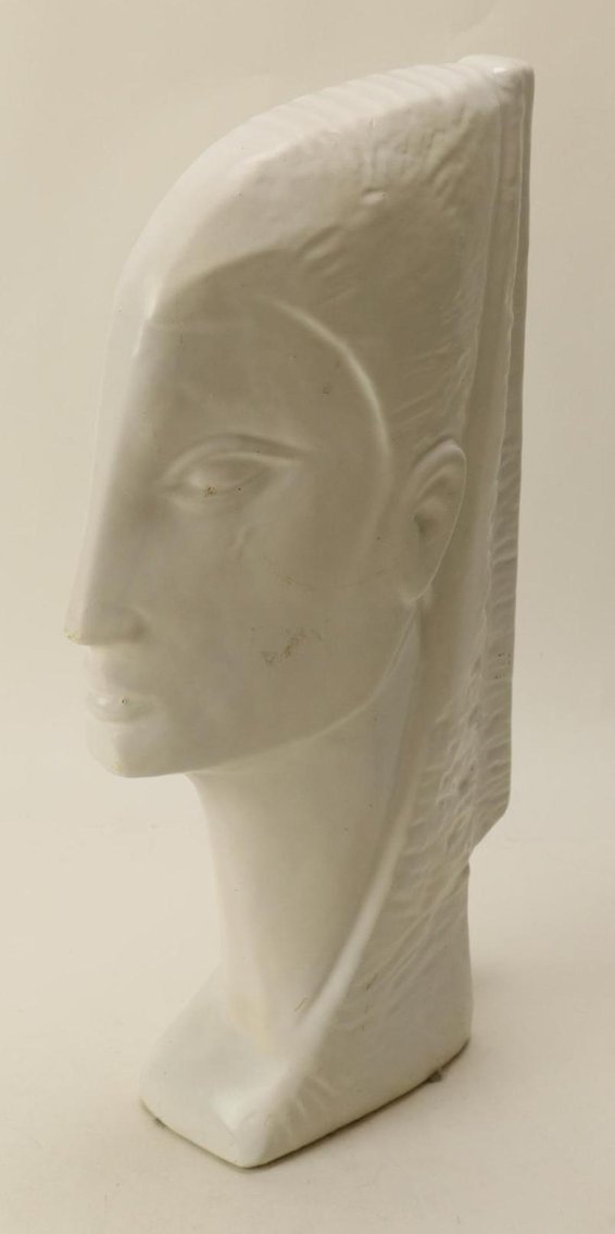 Image for Glazed Pottery Bust of a Woman