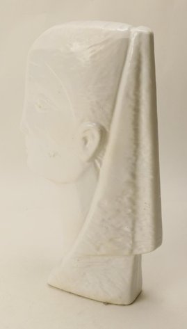 Image for Glazed Pottery Bust of a Woman