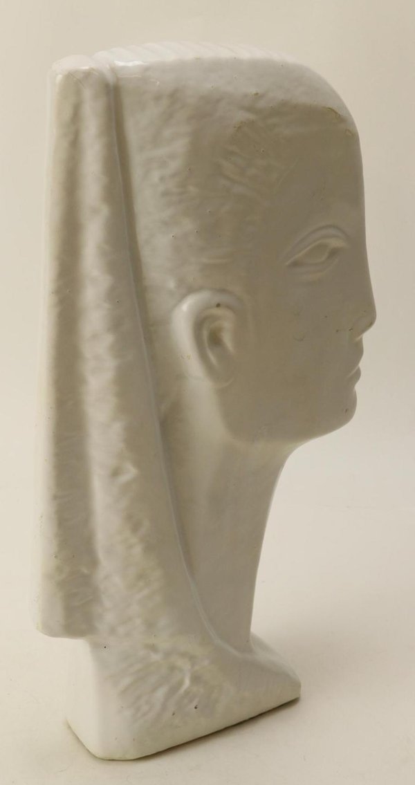 Image for Glazed Pottery Bust of a Woman