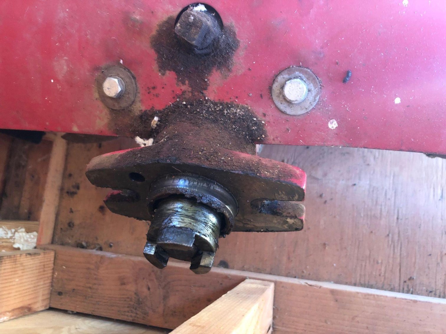 Image for Troy Bilt Horse Rototiller with Log Splitting Attachment