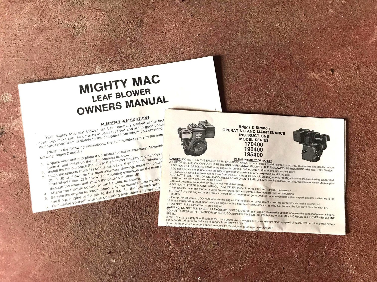 Image for Mighty Mac Leaf Blower