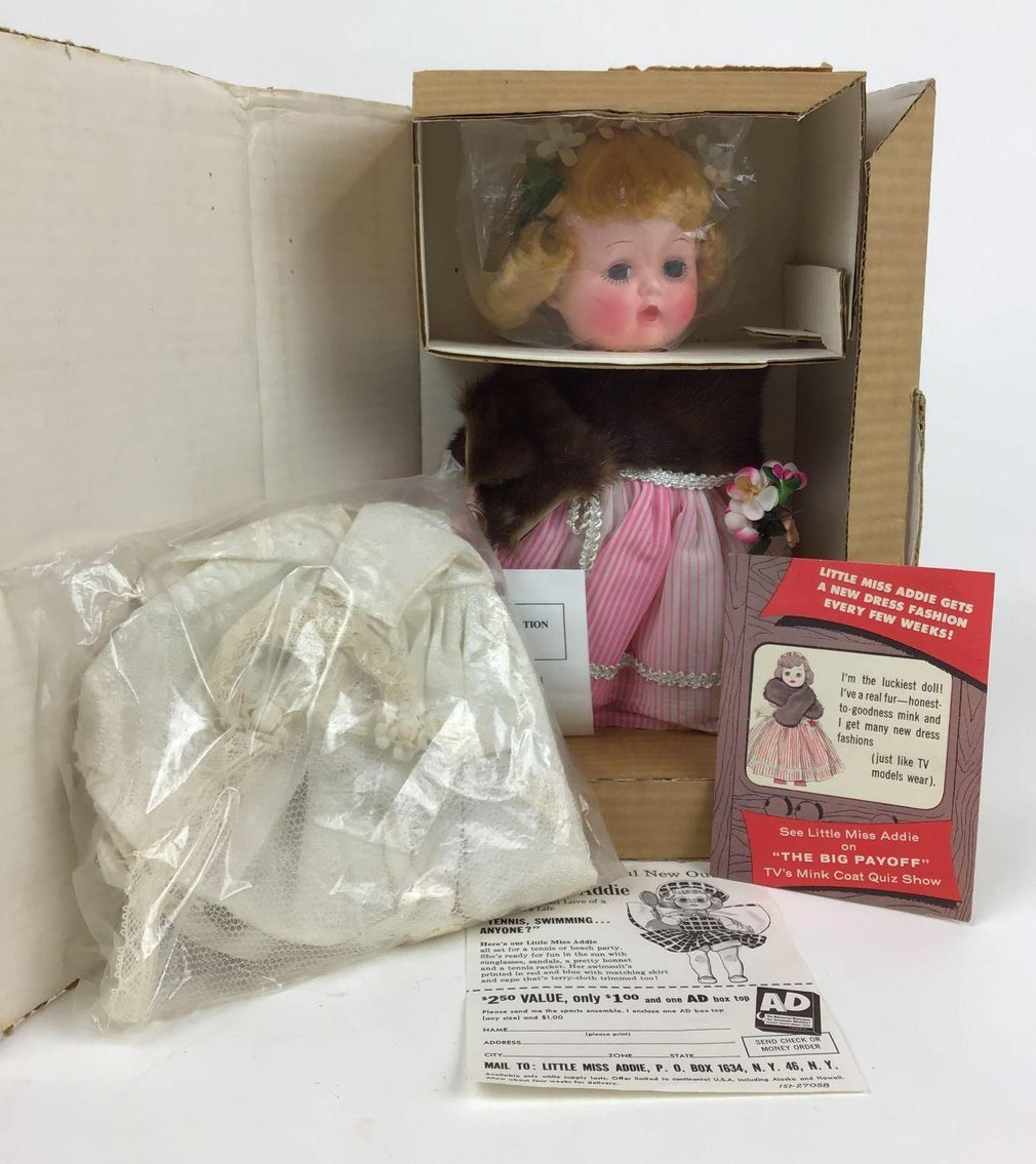 Image for MIB 1957 ADVERTISING DOLL.