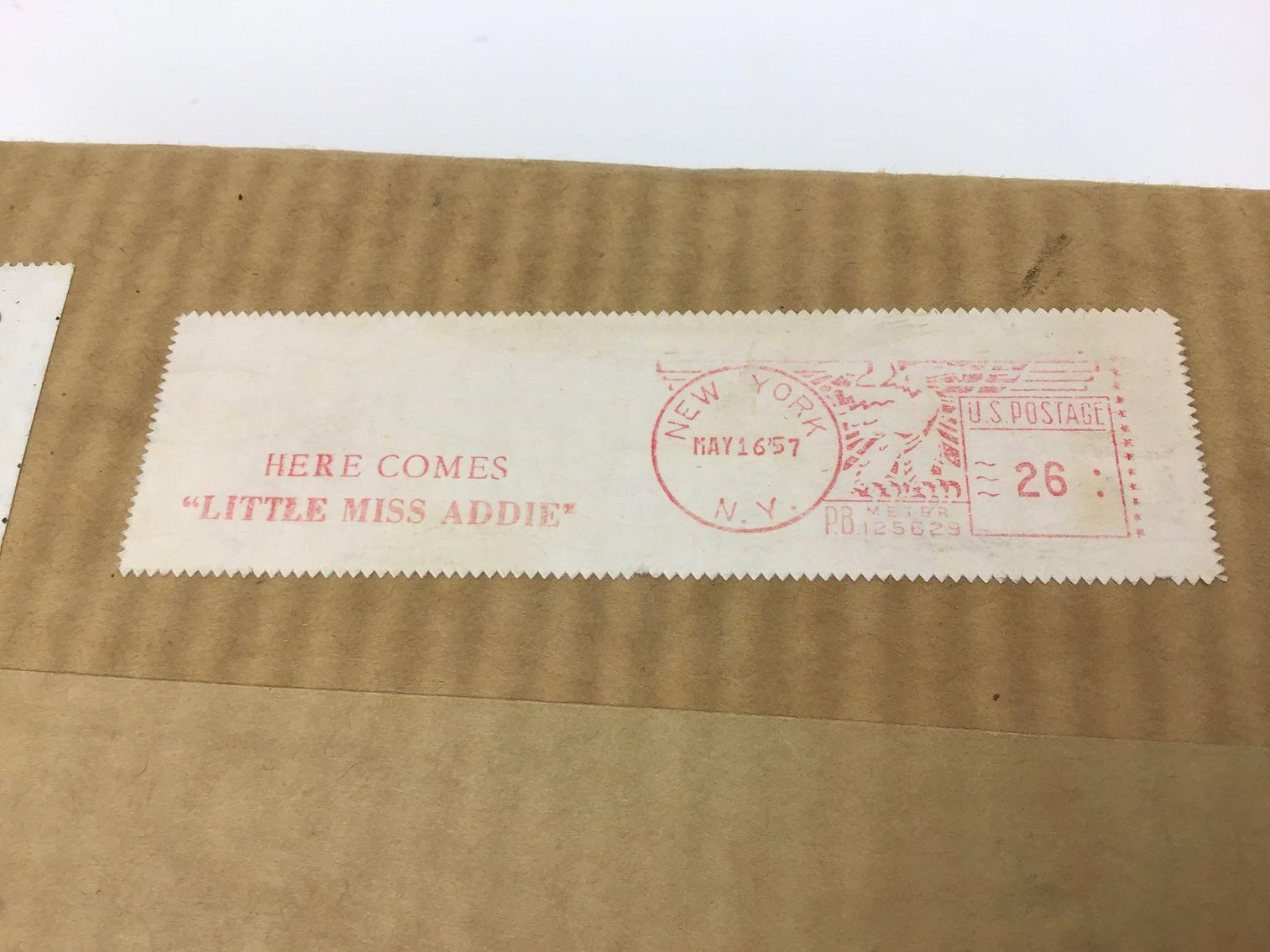 Image for MIB 1957 ADVERTISING DOLL.