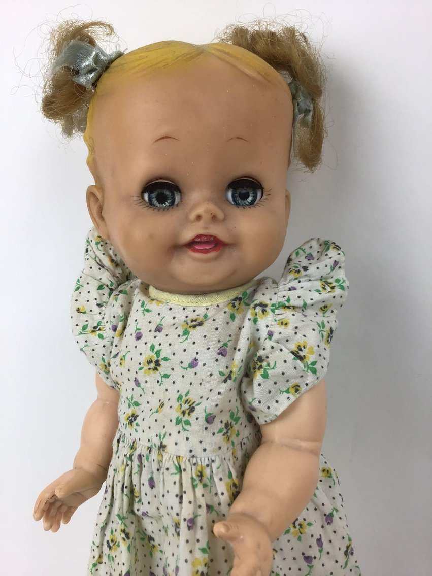 Image for PAIR OF BONNIE BRAIDS DOLLS.