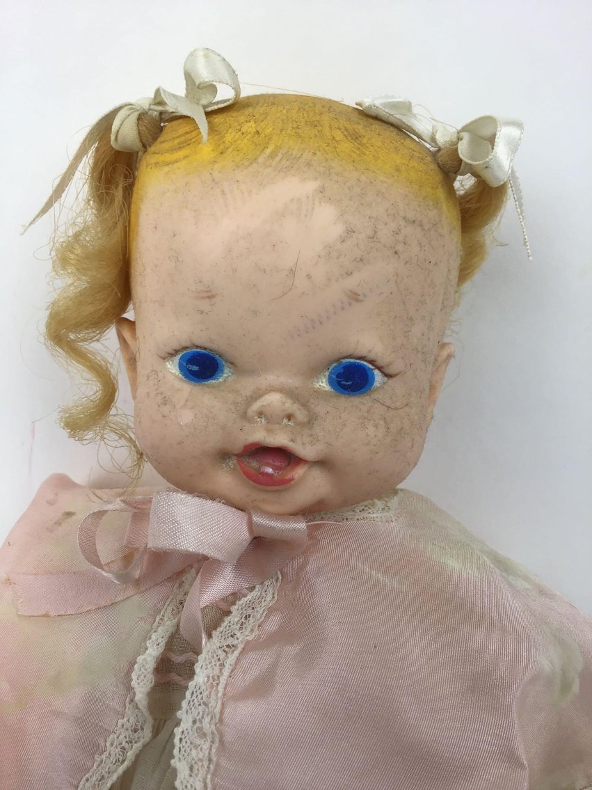 Image for PAIR OF BONNIE BRAIDS DOLLS.