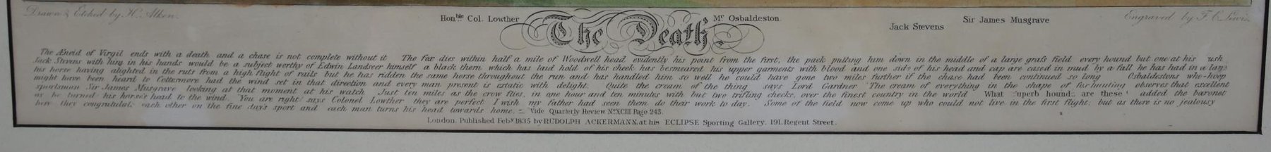 Image for English Fox Hunting Prints-Henry Thomas Alken