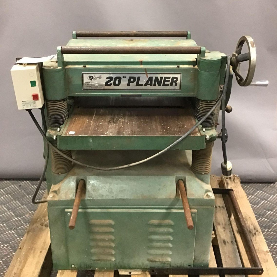 Image for Grizzly 20” Power Feed Planer