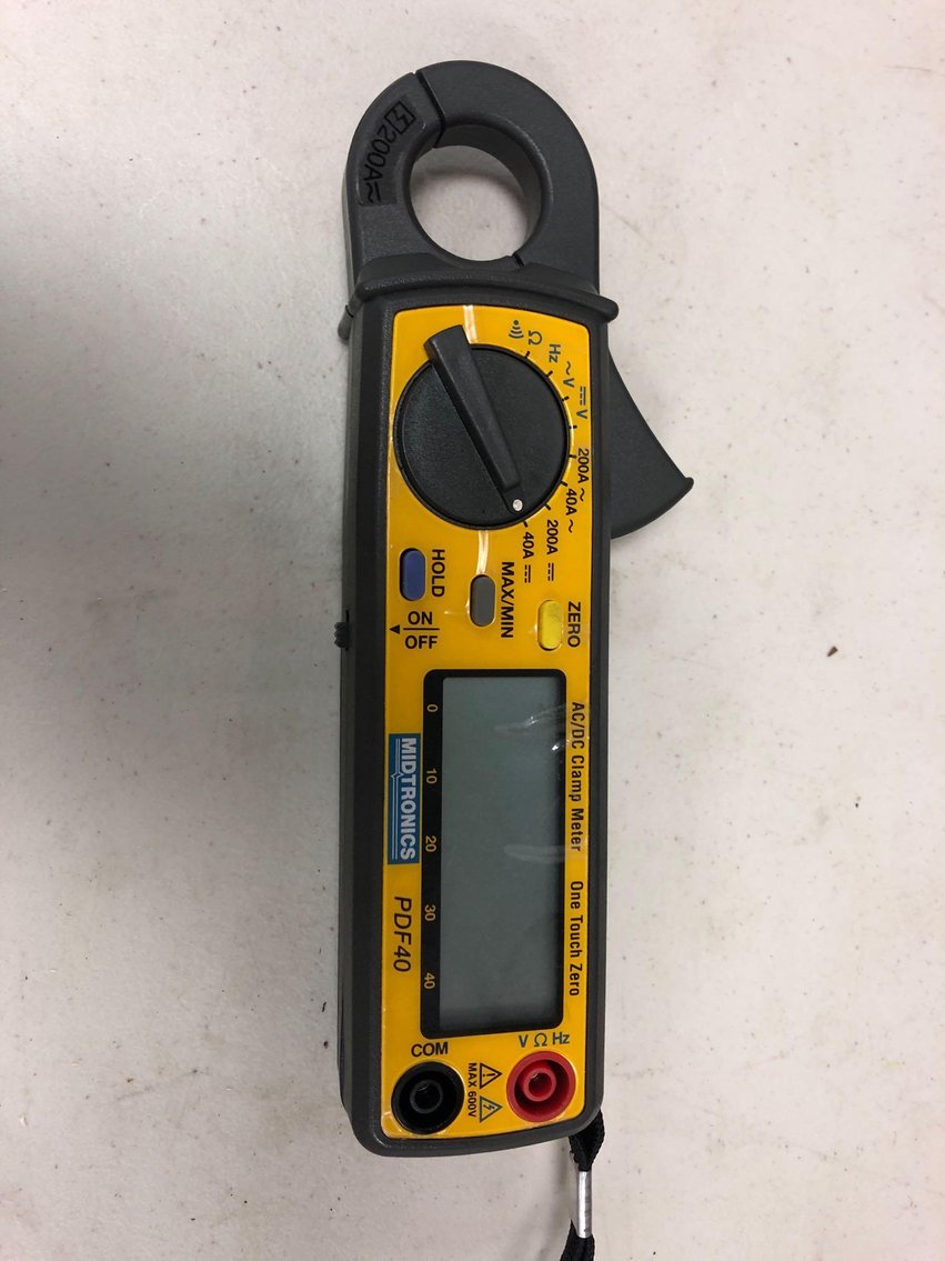 Image for Midtronics PDF40 Digital Amp Clamp/Meter