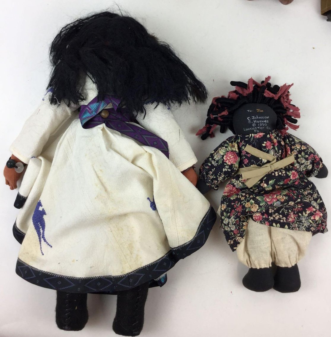 Image for LOT OF CLOTH DOLLS.