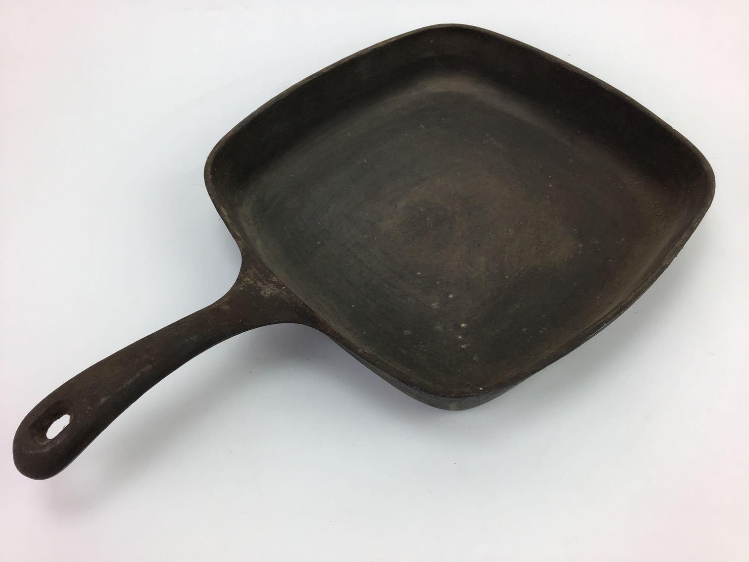 Image for Vintage Griswold #55 B Square Cast Iron Skillet